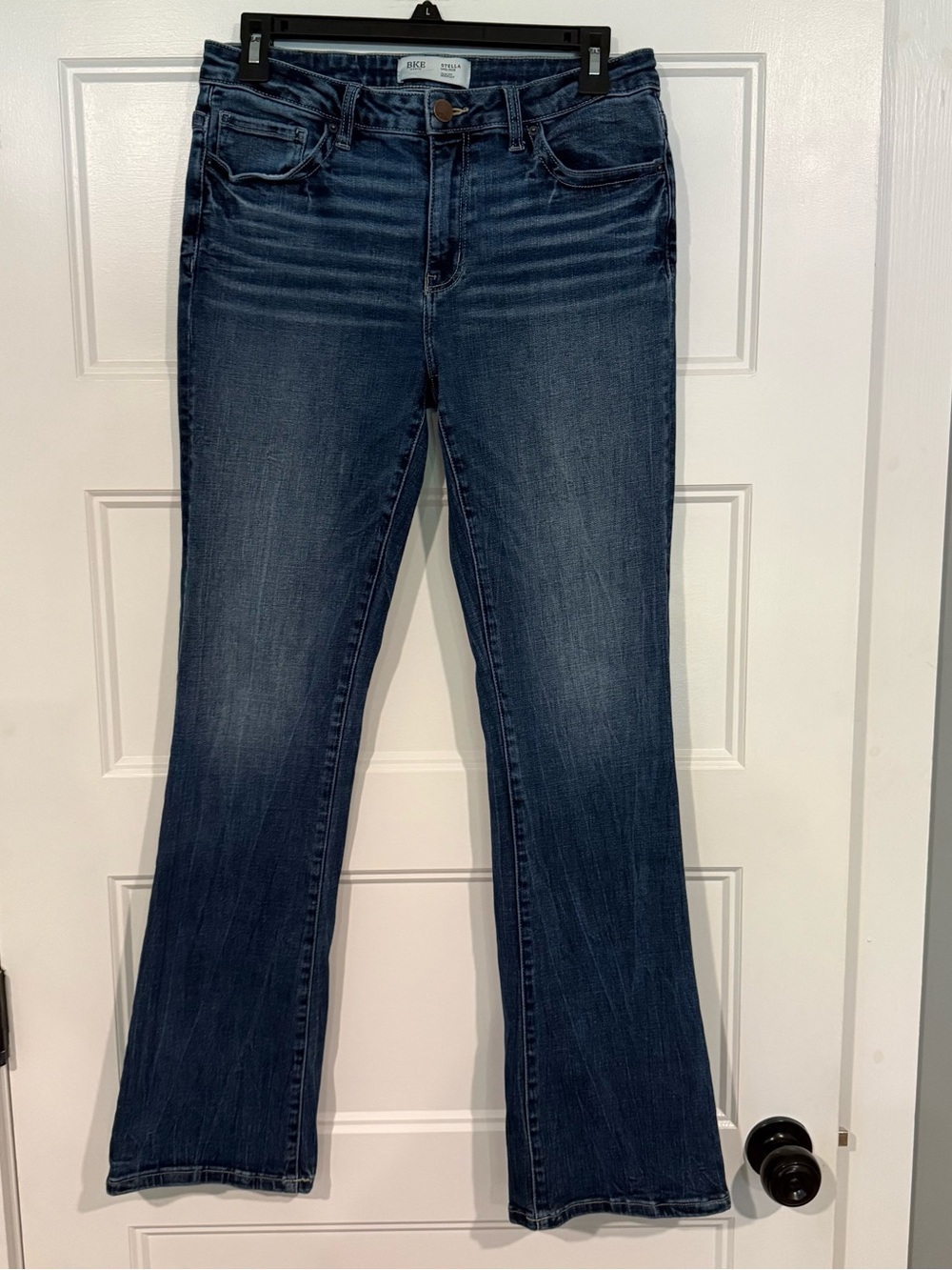 BKE Stella 30x 33.5 Women's Dark Blue Boot Cut Jeans